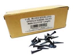 C.S. Osborne Blued Sterilized Upholstery Tacks - 1/2